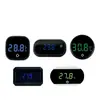 Termómetro para pecera mini transfronterizo con pantalla digital, indicador de temperatura LED externo para acuario