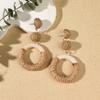 Estrella de Mar Sal Marina Pendientes Estrella de Mar Personalidad Exagerada Pendientes Estilo Vacacional para Mujer Verano Diseño Sensorial de Viaje Junto al Mar Pendientes