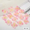 Ins Mori pieza de hortensia en relieve semiacabado DIY pétalo de simulación accesorios Hanfu tocado accesorios de flor al por mayor