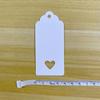 Etiqueta de Ropa de Papel Kraft en Blanco para Marcar DIY Etiqueta de Cartón para Regalo de Ropa Etiqueta de Marca Etiqueta de Ropa Personalizada Transfronteriza