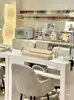 Mesa e Cadeira para Manicure Estilo Coreano Celebridade da Internet Conjunto Simples Econômico Mesa para Salão de Unhas Mesa para Manicure Japonesa Individual/Dupla