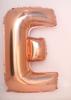 Globo de película de aluminio con letras de oro rosa de 40 pulgadas, globo de letras de oro rosa, decoración para fiestas, globo grande de papel de aluminio