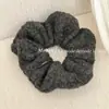 Goma para el pelo de felpa retro estilo coreano, para otoño e invierno, de lana de cordero, cuerda para coleta versátil de nicho, accesorio elegante para el cabello