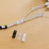 Organizador de Cables Autoadhesivo Organizador de Cables de Datos Cable de Alimentación Hebilla Fija para el Hogar sin Clavos con Respaldo Adhesivo Clip de Cable sin Clavos Hebilla