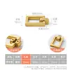Novo Pingente Estilo Chinês Retrô Maçaneta de Gaveta de Latão Sólido, Puxador de Anel Dourado Antigo de Furo Único para Armário e Porta de Guarda-Roupa