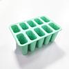 Molde de Sorvete de Silicone Mais Vendido Transfronteiriço 12 cavidades 10 cavidades 6 cavidades 4 cavidades Molde de Sorvete de Silicone Molde de Sorvete Caseiro