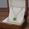 Comercio Exterior de Amazon Venta Caliente Collar de Acero de Titanio Temperamento Femenino Circonita Microincrustada Personalidad Cadena para Clavícula de Alto Sentido Colección Joyería