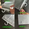 Bolsa con Gancho Autoadhesivo de PE Personalizada Bolsa de Empaque Transparente Bolsa con Gancho para Empaque de Ropa de Bebé y Niños Bolsa de Plástico Autoadhesiva Ropa