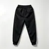 Pantalones de chándal gruesos transfronterizos para atar los pies, otoño e invierno, con felpa, pantalones para hombre de moda, holgados, casuales, de pierna recta, pantalones para deportes al aire libre