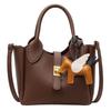 Bolsa de Mão Estilo Coreano Popular com Textura de Pedrinhas Simples e Elegante, Versátil da Moda de Alta Qualidade para o Dia a Dia, Transversal, Bolsa Mãe e Filha