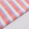 Manta de Franela Doble Cara con Rayas Estampadas para Zapatos y Sombreros Cojín para Mascotas Tela Ropa Pijamas Material para Zapatos Tela de Felpa