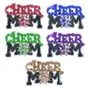 Parches Bordados Populares de Lentejuelas para Comercio Exterior "Anima Mamá" Parches Decorativos para Ropa con Tema de Porrismo