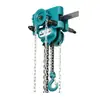 Talha Manual de Corrente com Puxador Integrado com Polia para Vigas I, Tipo Combinado com Carrinho Manual de Baixo Espaço, Ponte Rolante com Talha de Corrente Invertida Integrada