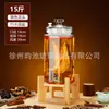 Garrafas de Vidro para Licor Caseiro, Recipientes Selados de Alta Qualidade para Licor de Ginseng, Potes para Vinho Medicinal, Recipientes para Vinho com Torneira, Garrafas Especiais para Vinho