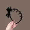 Diadema para el cabello de mujer con un diseño de alta gama, elegante y moderno, con una corona alta para peinar el cabello, adecuada para lavarse la cara, con dientes para una sujeción segura, Nuevo Modelo 2026 Accesorio para el cabello