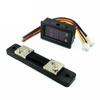 Voltímetro digital de corriente con pantalla dual LED CC de fibra de vidrio de 50 A y 100 A, 0-100 V y 1 A, cabezal de medición digital.