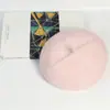 Gorro de mujer invierno lana boina lana tejida Beilei gorra de pintor otoño retro moda británica japonesa coreana