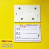 Etiqueta de estante señalización material magnético fuerte tarjeta tarjeta de identificación de almacén tarjeta de material de etiqueta magnética etiqueta de contenedor de estante tarjeta de inventario