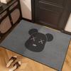 Tapete de Entrada de Tierra de Diatomeas Transfronterizo, Antideslizante Absorbente para Baño Cocina, Diseño Lindo de Animales Lavable