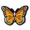 E-commerce Transfronteiriço 100 Série Colorida Flor de Sapato PVC Cola Macia DIY Fivela de Sapato DIY Flor de Sapato para Sapato com Furos Acessórios de Fivela de Sapato