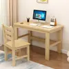 Mesa de Escritorio para Computadora de Madera Maciza Escritorio Infantil Hogar Moderno Simple Escritorio de Estudio para Estudiantes Escritorio de Oficina Se Puede Personalizar