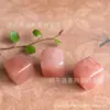 Acessórios de Contas Espaçadoras Cubo de Ágata DIY Pulseira de Seda Dourada Flor de Pessegueiro Jade DIY Contas Feitas à Mão Flor de Pessegueiro