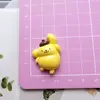 Acessórios de resina de sapo de desenho animado brilhantes, capa de celular caseira, acessórios para grampo de cabelo/penteado DIY, fivela de sapato para copo d'água
