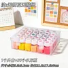 Caja Cuadrada Pequeña Organizador de Escritorio Caja de Almacenamiento para Uso Doméstico, Organizador de Cajón para Artículos Varios, Joyería, Cuentas, Almacenamiento de Plástico a Prueba de Polvo