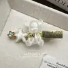 Pasador de Corazón Acrílico Transparente de Colores Pinza Lateral Oso Flor Pato Pinza para el Cabello Resistente Linda para Mujeres