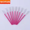Cepillo para pestañas desechable cepillo para cejas espiral rizador de pestañas cepillo para pestañas de injerto herramienta de maquillaje fábrica venta al por mayor