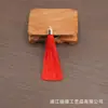 8cm capuchón de metal borla pequeña borla abanico colgante marcapáginas borla ropa accesorios para el cabello borla accesorios decorativos al por mayor