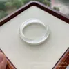 Pulseira de Gato de Olho em Vidro Branco Gelo, Champagne Dourado, Lua Cheia, Item Popular de Live-Stream, Direto da Fábrica de Origem
