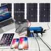 Paquete solar control inverso integrado inversor controlador solar panel solar 100W12V-220V