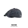 Gorra Retro Japonesa Delgada de Visera Adelantada para Hombres y Mujeres, Boina Invertida de Moda Transpirable de Secado Rápido, Sombrero de Artista Ligero de Tendencia