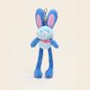 Jinnew Original Dibujo Animado Lindo Muñeco de Peluche Muñeco Dopamina Conejo de Orejas Largas Colgante Llavero Colección