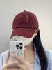 Gorra de béisbol con agujeros para mujer, de primavera y otoño, de color liso, estilo retro, para exteriores, viajes y protección solar, personalizada.