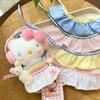 Ropa de Bebé Delantal Gato Kt Oso Autocrítico Ropa de Muñeca Accesorios Delantal de Macarrón Colorido Decoración de Tela para Ropa de Muñeca