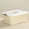 Caja de Almacenamiento Engrosada para Ropa, Juguetes, Snacks de Casa y Coche, Caja de Almacenamiento de Respaldo, Caja de Almacenamiento tipo Canasta de Plástico