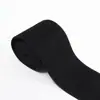 Suministro de Cinta Elástica de Nylon Tejido Elástico de Velcro Negro, Cierre de Gancho y Bucle que no se Engancha, Elástico Mágico para Atar el Cabello