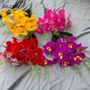 Película de simulación, sensación de Phalaenopsis, decoración del hogar, arreglo floral de boda, hotel, flores falsas, comercio exterior, flores de seda transfronterizas, venta al por mayor