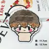 Nuevos Peluches de Personajes de Dibujos Animados Anime Bidimensionales, Colgantes Hechos a Mano para DIY y Accesorios Decorativos para Mochilas Escolares y Cajas