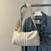 Bolsa Esportiva Niche Toast Modelo Novo 2026 Moda Esportiva Marca Tendência Bolsa Transversal Multibolsos Pequena Bolsa de Ombro Listrada