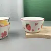 Tigela de Cerâmica Colorida Sob Esmalte Tigela para Refeição de Estudante Tigela de Arroz Tigela de Sopa Tigela de Arroz Doméstica Tigela Criativa de Celebridade da Internet Estilo Pequeno Fresco