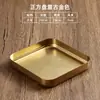 Prato de Buffet para Fondue de Aço Inoxidável Retrô, Prato Empilhável, Prato Dourado para Preparo de Churrasco, Prato para Carne, Prato de Preparo, Prato de Jantar