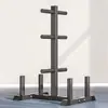 Máquina de Treino de Supino e Supino Inclinado Grande Estilo Torre, Rack de Supino e Supino Inclinado Plano para Academia, Equipamento Abrangente de Fitness de Força