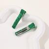 Estilo francés moderno elegante Navidad polvo de cebolla lentejuelas pasador pinza de palabra pinza de pico de pato tocado accesorios para el cabello pinza para flequillo femenino venta al por mayor