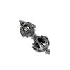 Colgante de plata esterlina S925 Tantra Diamante mortero colgante individual para hombre y mujer mágico colgante mortero de nueve hebras estilo étnico colgante francés