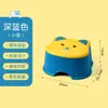 Taburete Pequeño Estilo Europeo, Silla de Comedor para Niños, Taburete de Baño de Plástico Bajo Antideslizante Grueso Creativo, Taburete Bajo de Plástico para Baño de Bebé de Dibujos Animados