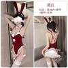 Transfronteiriça Sexy Natal Lingerie Sexy Tentação Camisa Uniforme Conjunto Pijama Paixão Sexual Inverno Menina Coelho Entrega