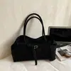 Bolsas Coreanas de Nicho, Bolsas de Ombro Casuais da Moda de Grande Capacidade, Bolsas Tote Versáteis Retrô para o Dia a Dia, Bolsas Tipo Saco Simples